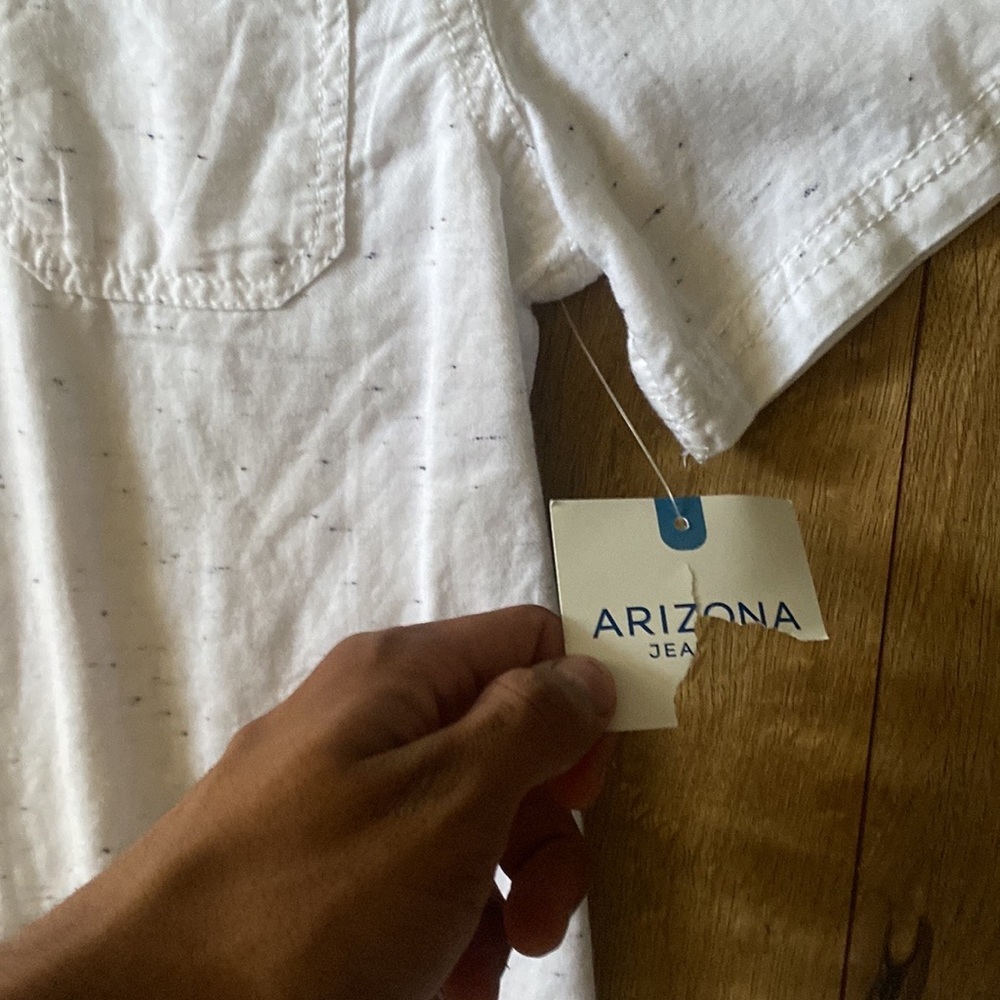 White Button down - Picture 3 of 4